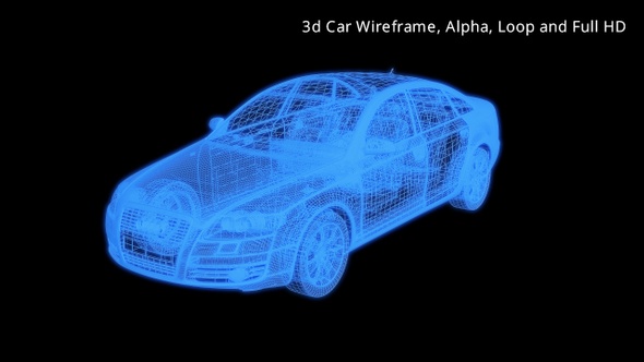 Car Wireframe alt