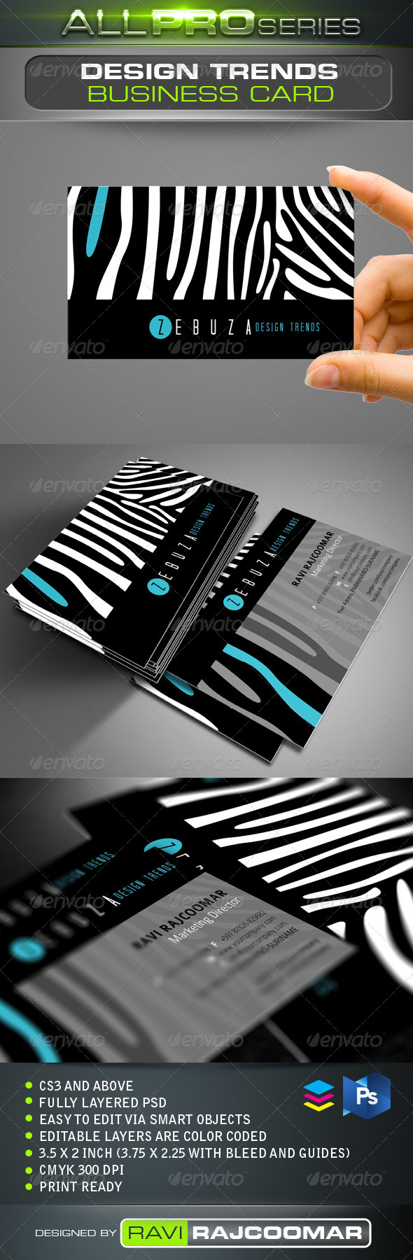 Design Trends Business Card - Creative Business Cards