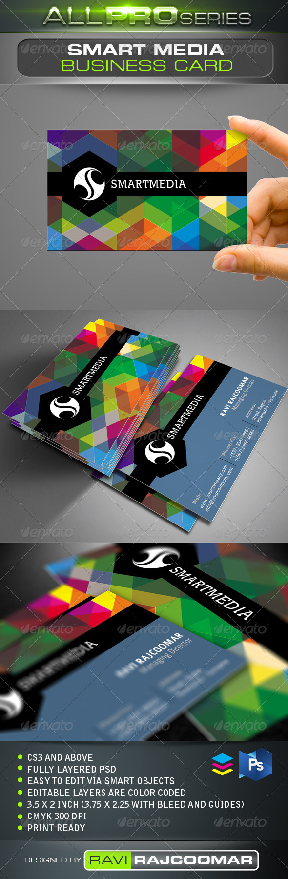 Smart Media Business Card - Creative Business Cards