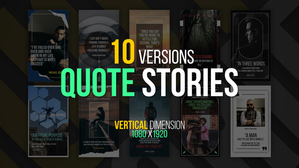 10 Quote Stories | Premiere Pro