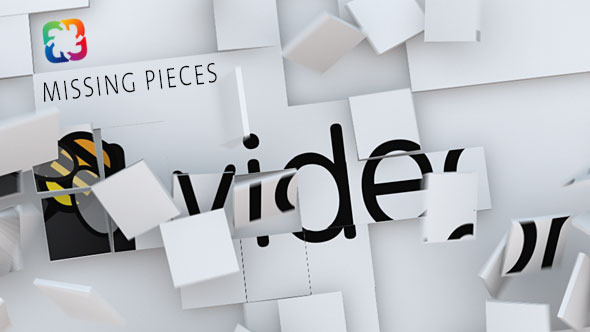 Missing Pieces Logo - VideoHive 3476763