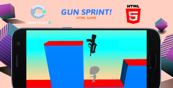 Gun Sprint! 3D - HTML5 Game - Construct 3