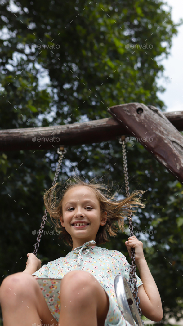wind in your hair - Stock Photo - Images