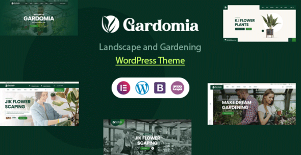 Gardomia – Landscape and Gardening WordPress Theme