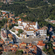 Aerial view of city and National Palace of Sintra - Sintra, Portugal - PhotoDune Item for Sale