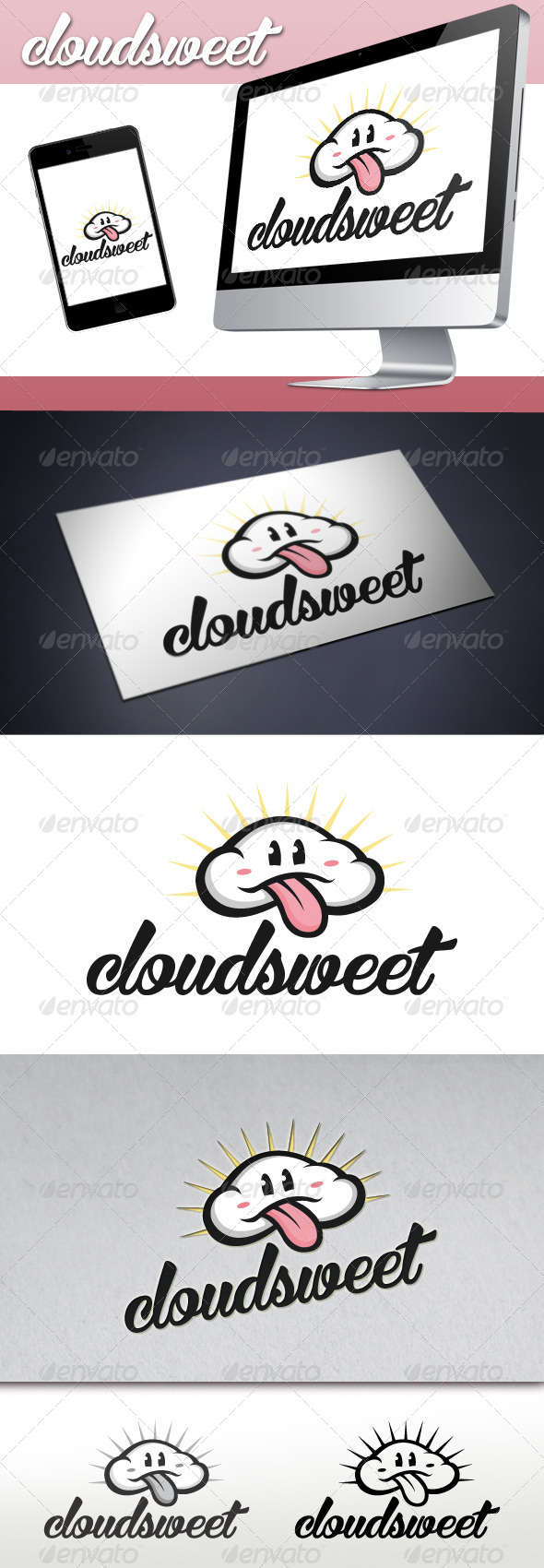 Cloud Logo - Symbols Logo Templates