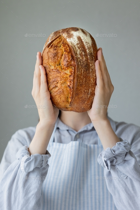 ancient bread baking recipes, bread on the head
