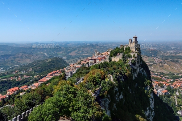 Guaita Fortress in San Marino