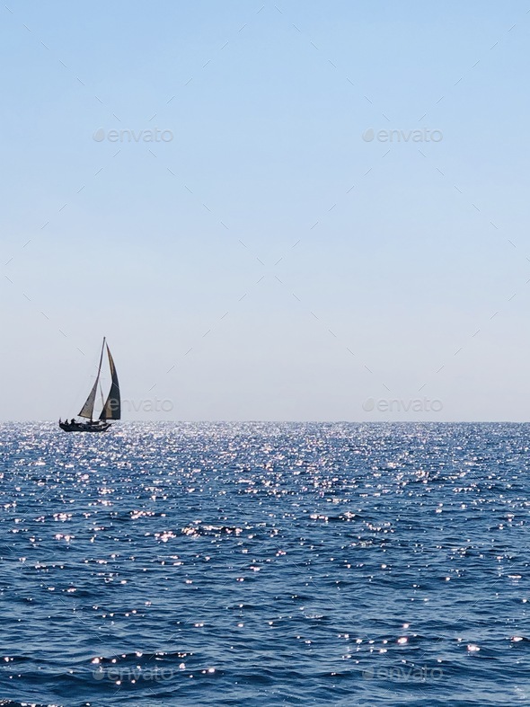 A sailing - Stock Photo - Images