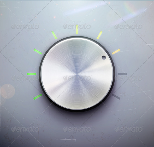 Control Knob - Man-made Objects Objects