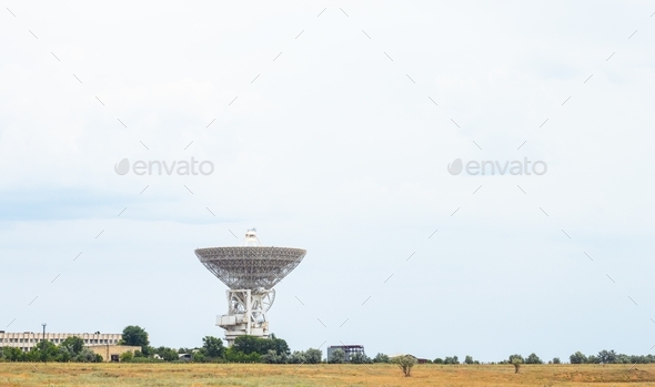 Radio telescope - Stock Photo - Images