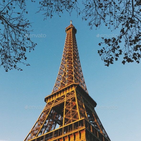 Eiffel Tower - Stock Photo - Images