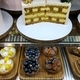 view of various pastries on the counter in the bakery - PhotoDune Item for Sale
