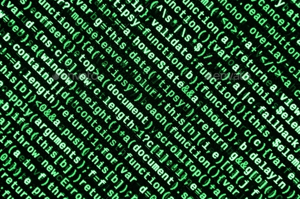 JavaScript code in text editor Stock Photo by Mehaniq41 | PhotoDune