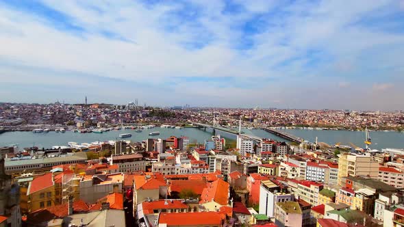 Great View of Istanbul From the Galata Tower