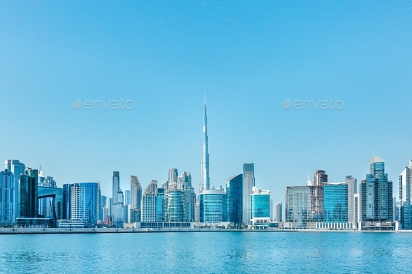 Dubai skyline - Stock Photo - Images