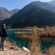 Man is standing before the beautiful lake - PhotoDune Item for Sale
