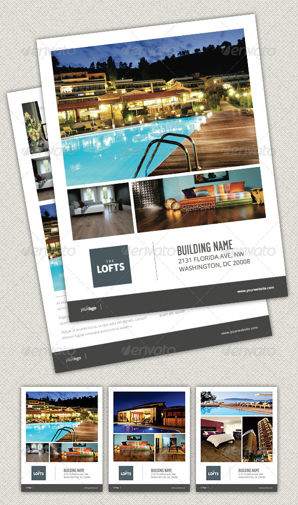 Modern Collage Flyer (2 Sided) - Commerce Flyers