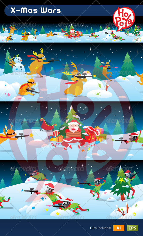 X-Mas Wars - Christmas Seasons/Holidays