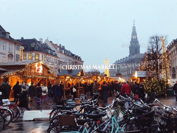 Christmas market in Copenhagen
