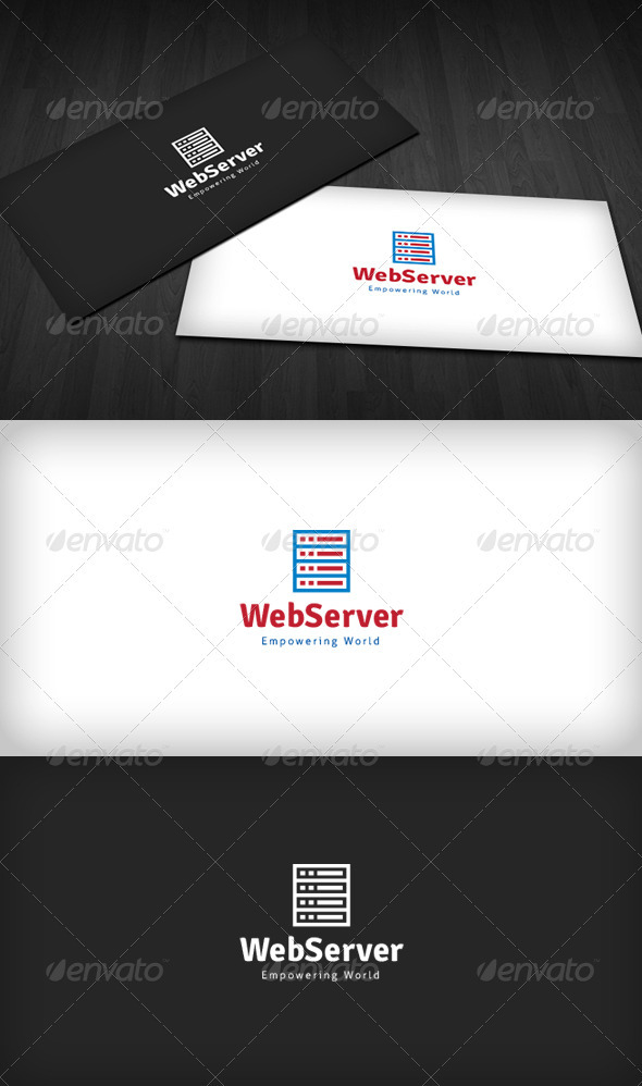 Web Server Logo - Objects Logo Templates