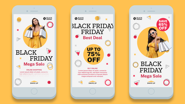 Black Friday Social Media Posts 8 in 1