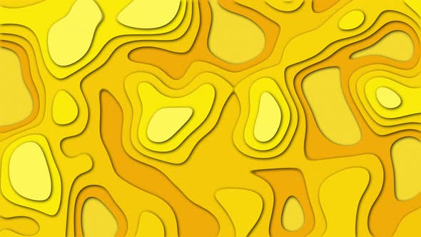 Topography Style Background Yellow alt