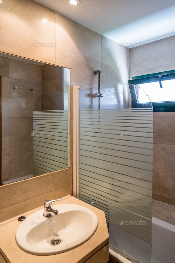 Interior view of bathroom of house for sale