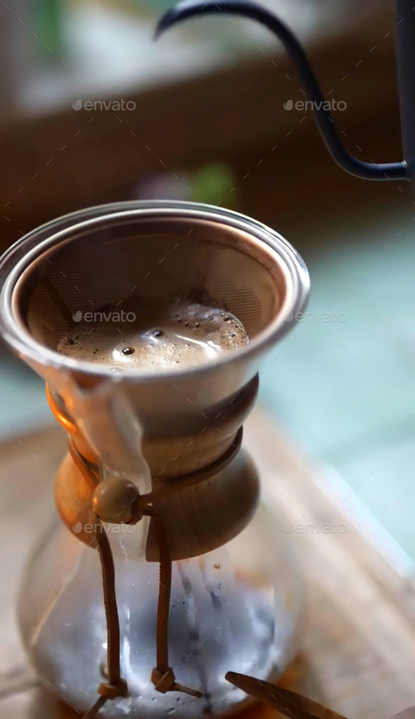 Flask coffee - Stock Photo - Images