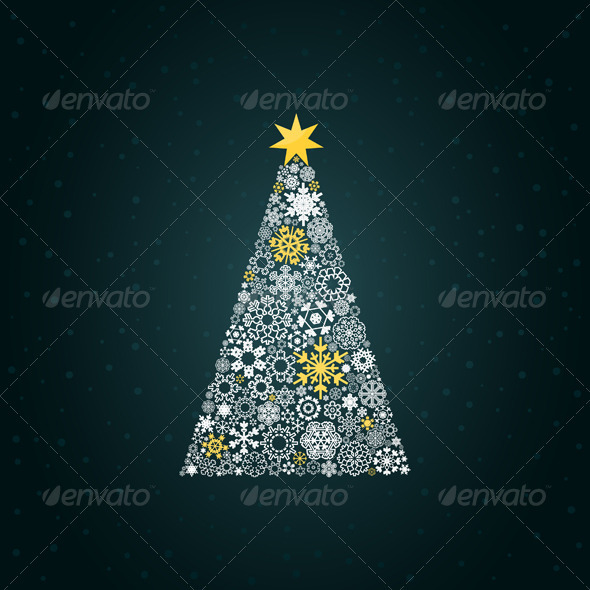 Christmas Tree 4 - Christmas Seasons/Holidays