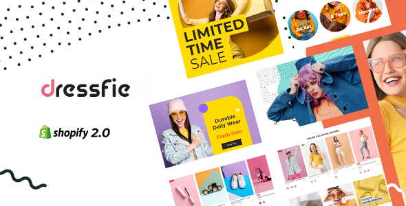 Dressfie – Clothing Store Shopify Theme