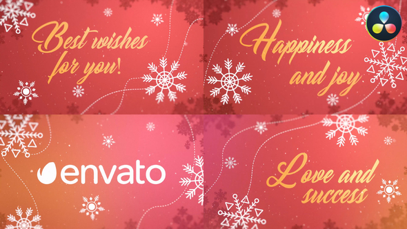 Christmas Wishes for DaVinci Resolve