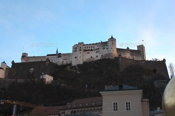 Look my up at Salzburg castle