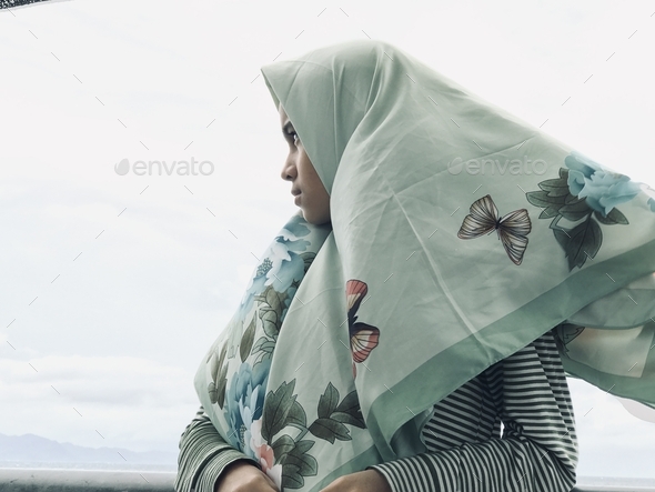 Hijab girl - Stock Photo - Images