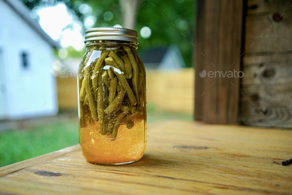 Pickled Beans - Stock Photo - Images
