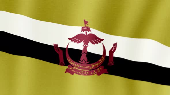 The National Flag of Brunei