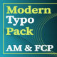 Modern Typography Pack - VideoHive Item for Sale