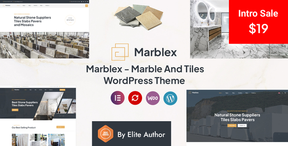 Marblex - Marble & Tiles WordPress Theme