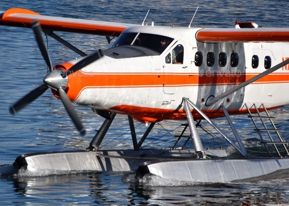 Seaplane adventure. Alaska transportation and travel