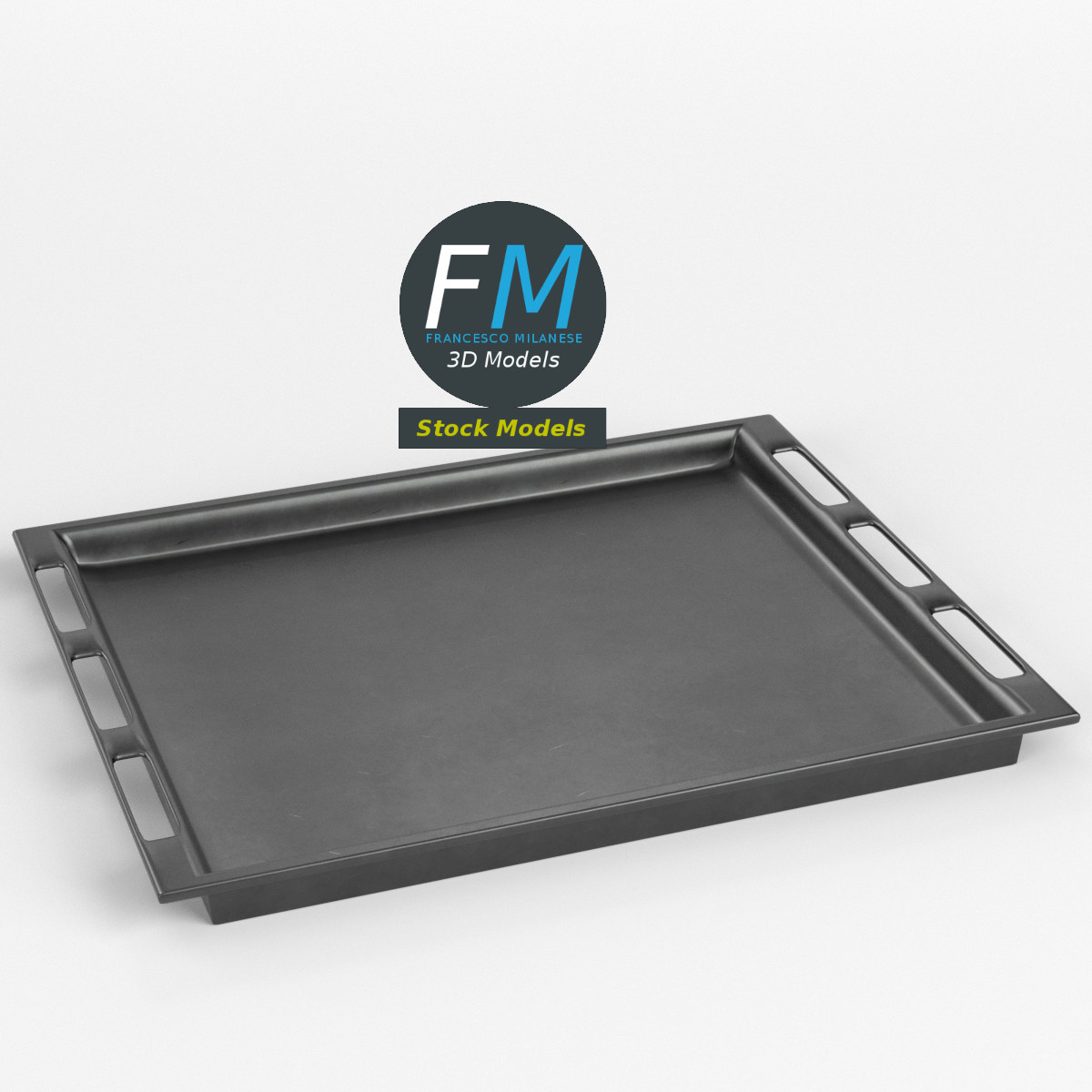 Oven drip pan by 3DOcean