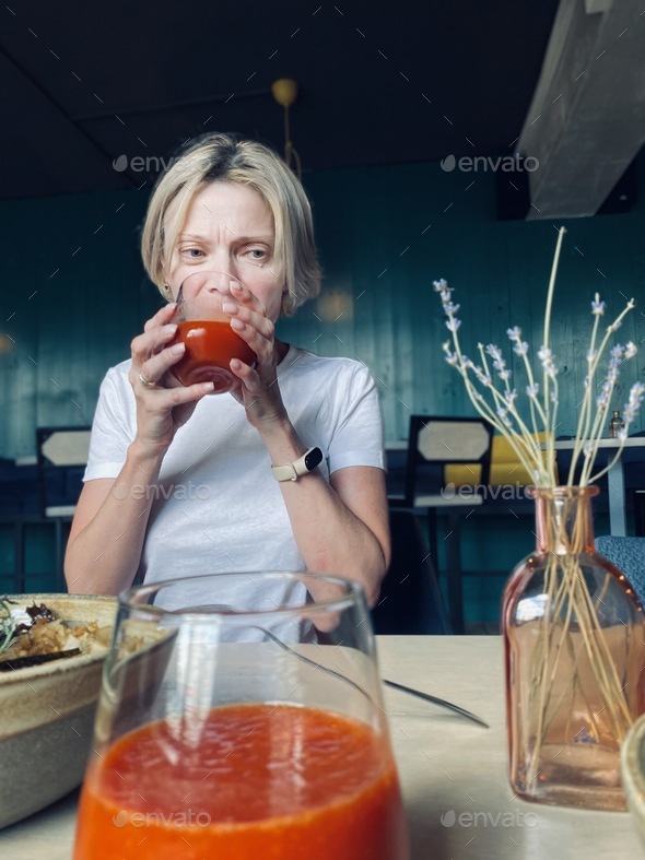 At the cafe - Stock Photo - Images