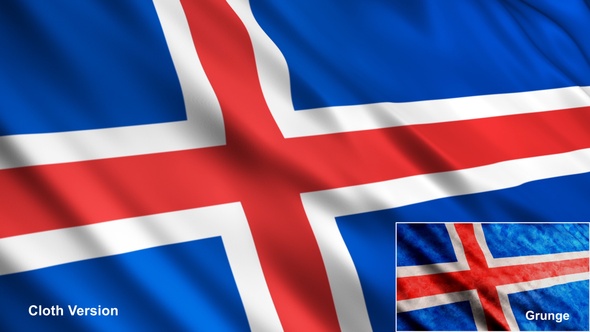 Iceland Flags alt