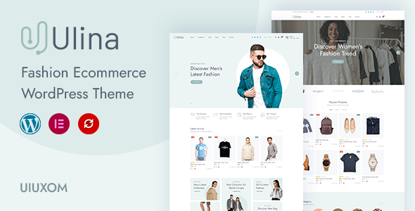 Ulina – Fashion Ecommerce Responsive WordPress Theme