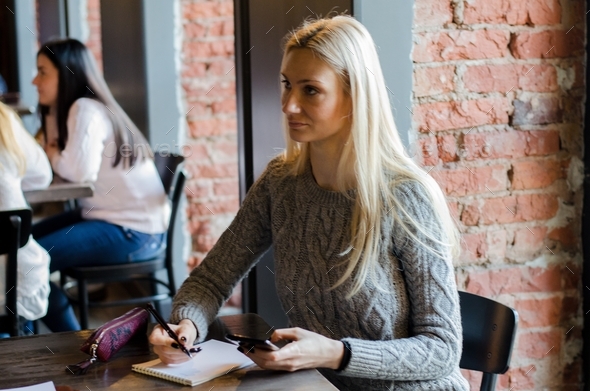 Using technology. Using mobile phone  - Stock Photo - Images