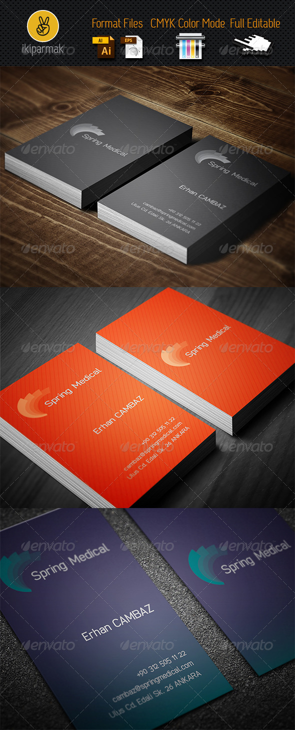 Medical Bussines Card - Industry Specific Business Cards