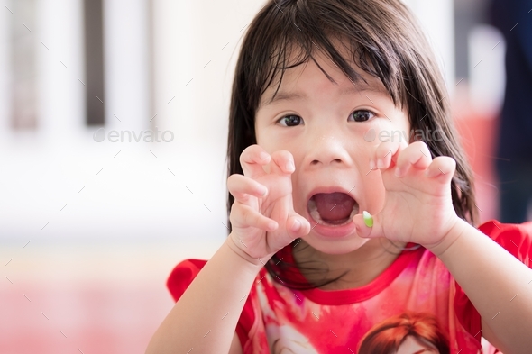 Kid with role playing concept. - Stock Photo - Images