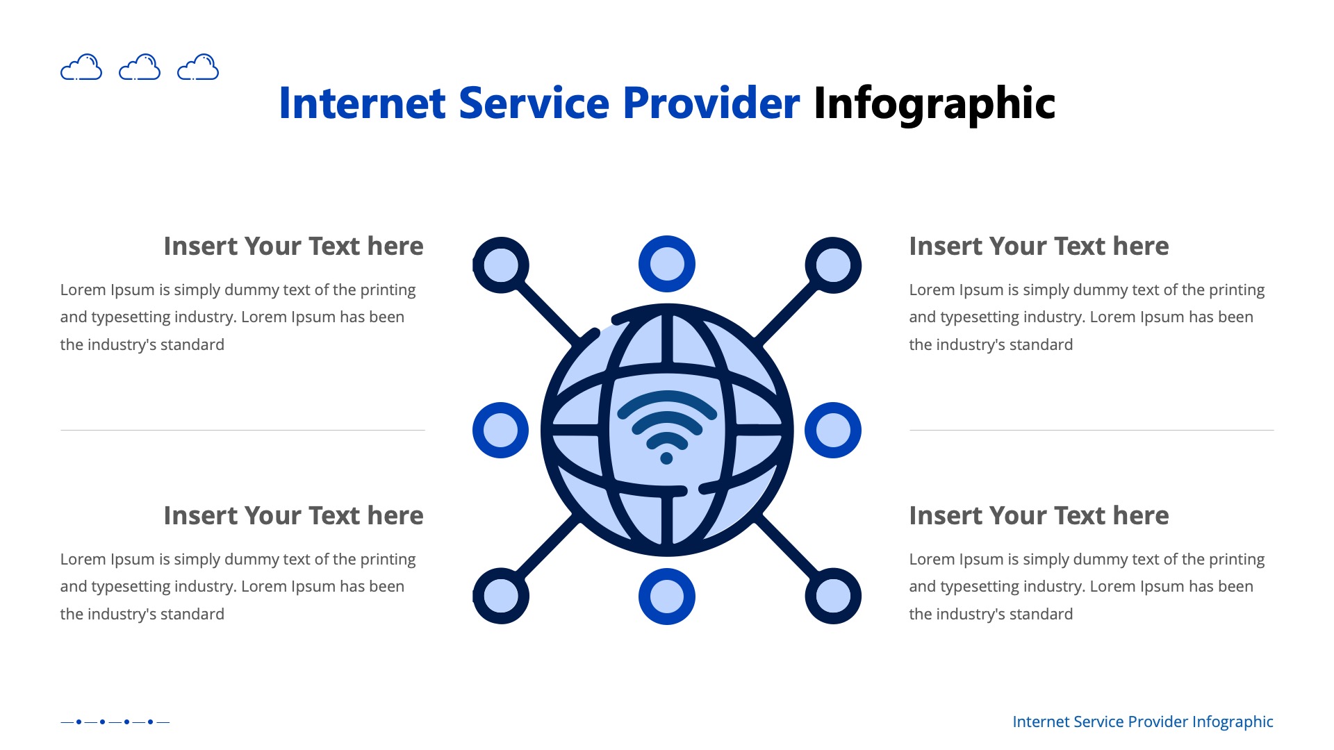 Internet Service Provider Infographic PowerPoint, Presentation Templates
