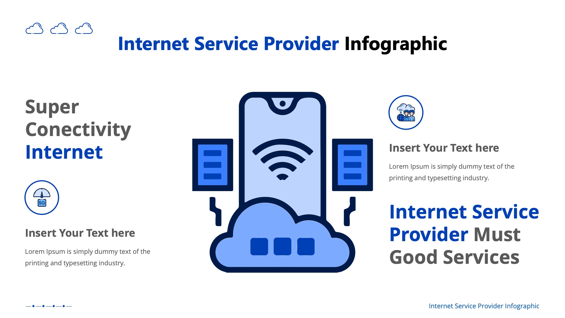 Internet Service Provider Infographic PowerPoint, Presentation Templates