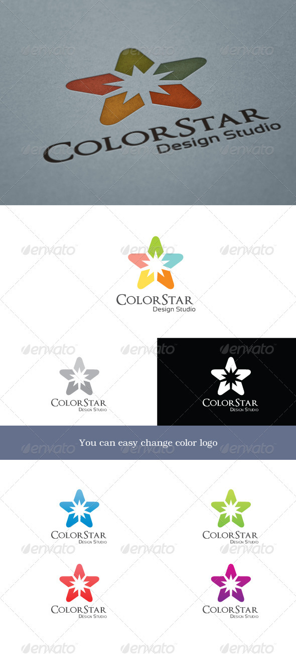 ColorStar - Objects Logo Templates