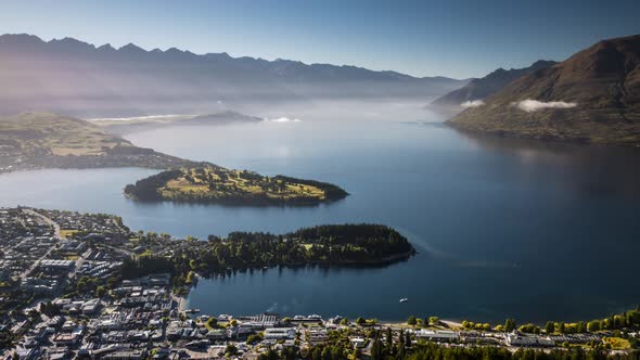 Queenstown New Zealand timelapse alt